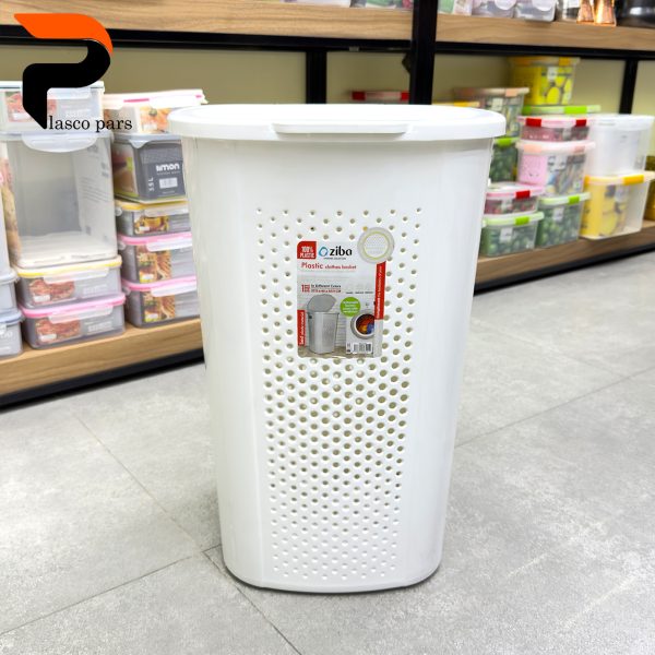 سبد رخت دربدار بلند اسکارلت زیبا