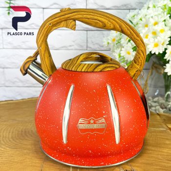 کتری استیل سوتی چوبی 3 لیتر - Image 3