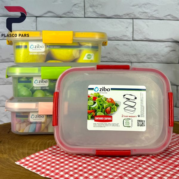 ظرف فریزری مستطیل 900 گاپانا زیبا