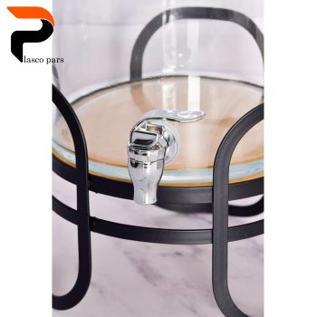 کلمن شیشه ای 7 لیتری شفاف ساده - Image 3