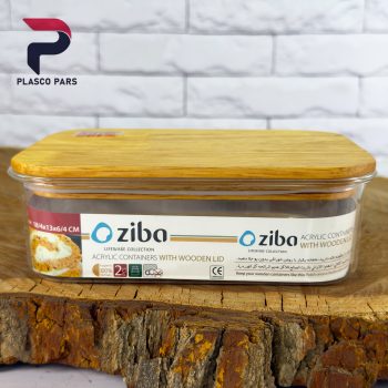 ظرف مستطیل 1 درب چوبی هانی لند زیبا