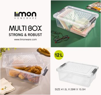 باکس مستطیل 12 لیتری لیمون - Image 2