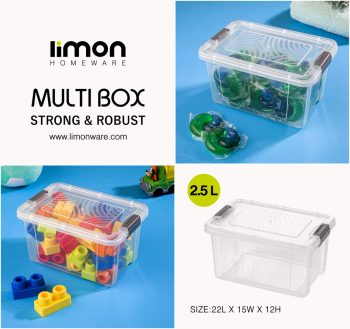 باکس مستطیل 2.5 لیتری لیمون - Image 8