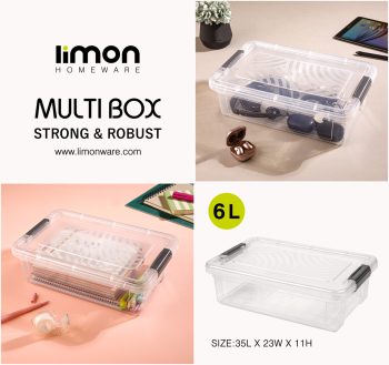 باکس مستطیل 6 لیتری لیمون - Image 2