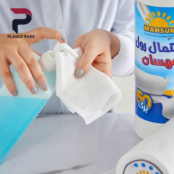 دستمال رولی تنظیف سفید پاراکس مهسان - Image 5
