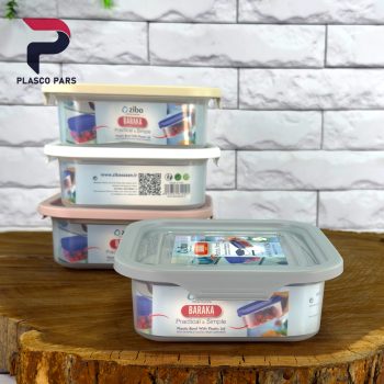 ظرف فریزری مربع 750 باراکا زیبا - Image 2