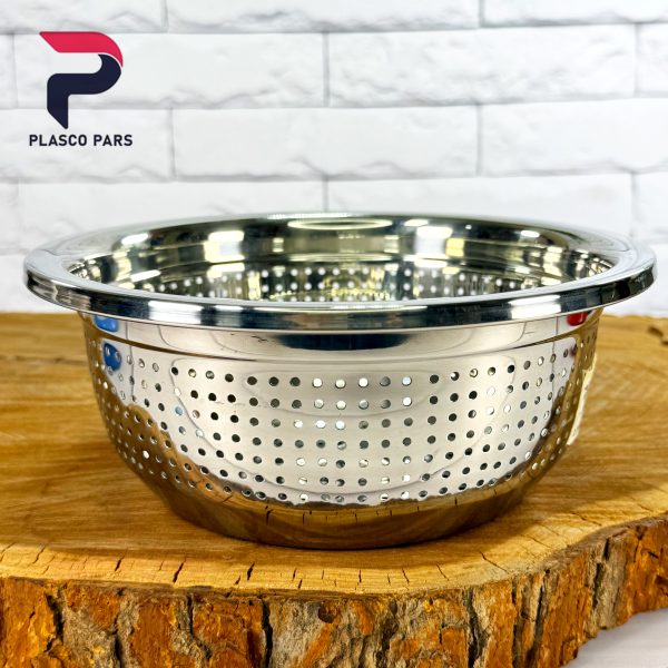 آبکش استیل سایز 22 گرد