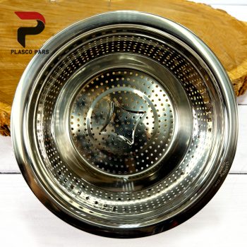 آبکش استیل سایز 24 گرد - Image 4