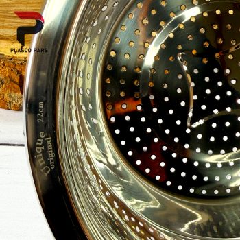 آبکش استیل سایز 22 گرد - Image 4