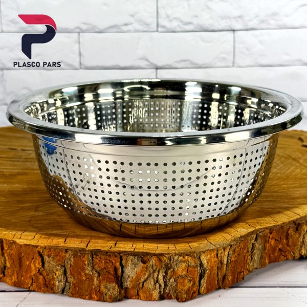 آبکش استیل سایز 26 گرد