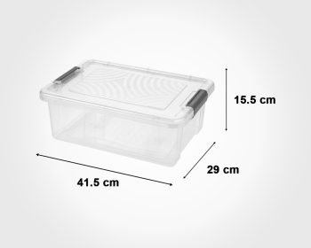 باکس مستطیل 12 لیتری لیمون - Image 3