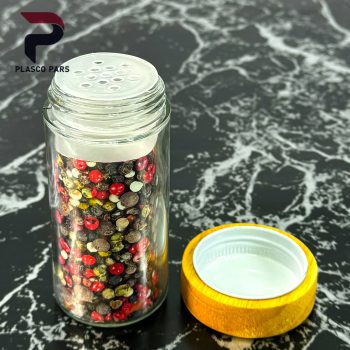 ست ادویه گردان 12 عددی چوبی لیمون - Image 5