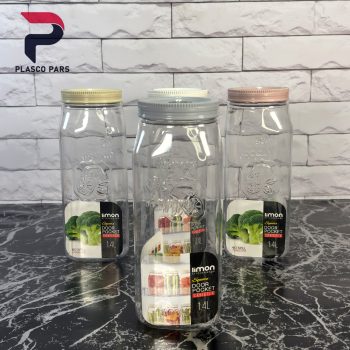 بانکه پت چهارگوش 1.4 لیتر لیمون