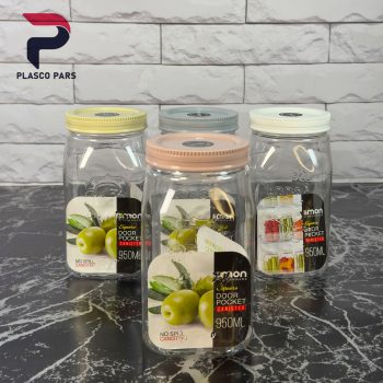 بانکه پت چهارگوش 950میلی لیتر لیمون