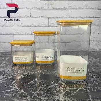 بانکه 4 گوش سارینا درب چوبی سایز 1 لیمون