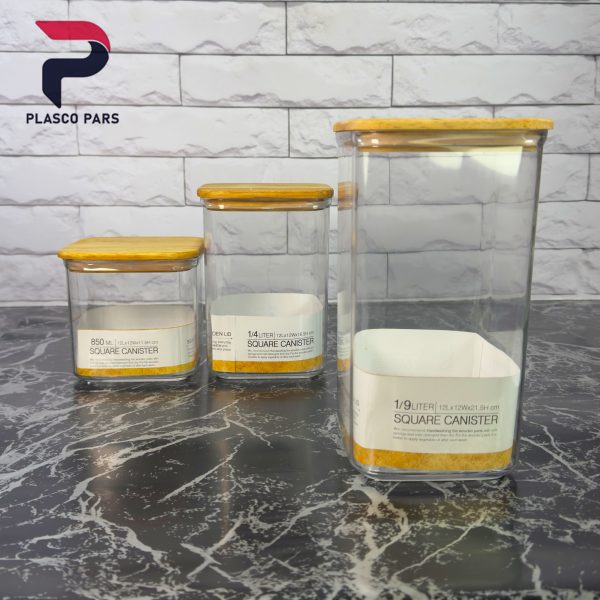 بانکه 4 گوش سارینا درب چوبی سایز 1 لیمون