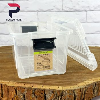 باکس مستطیل 2.5 لیتری لیمون - Image 6