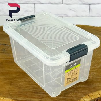 باکس مستطیل 2.5 لیتری لیمون