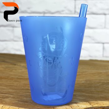 لیوان نی دار چاپدار اسپرت لیمون - Image 3