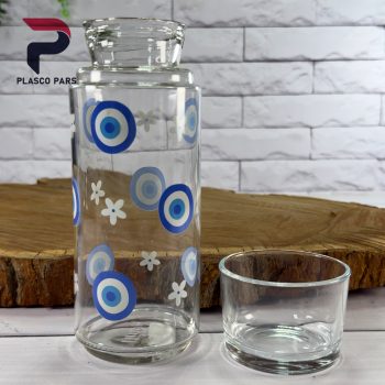 بطری و لیوان 800 میل چاپدار لیمون - Image 5