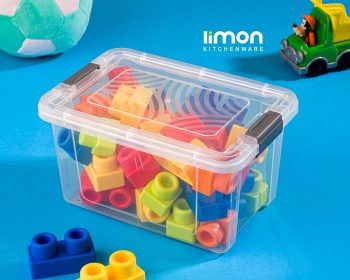 باکس مستطیل 2.5 لیتری لیمون - Image 2