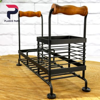 ست جامایع شیشه ای دوقلو استنددار لیمون - Image 5