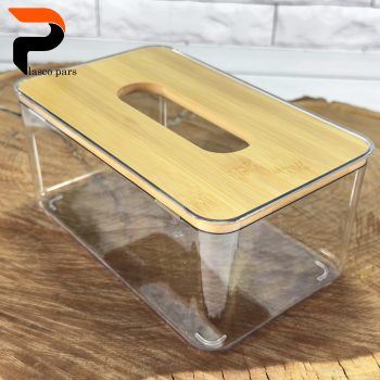 جادستمال رومیزی شفاف درب بامبو