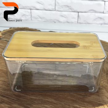 جادستمال رومیزی شفاف درب بامبو - Image 2