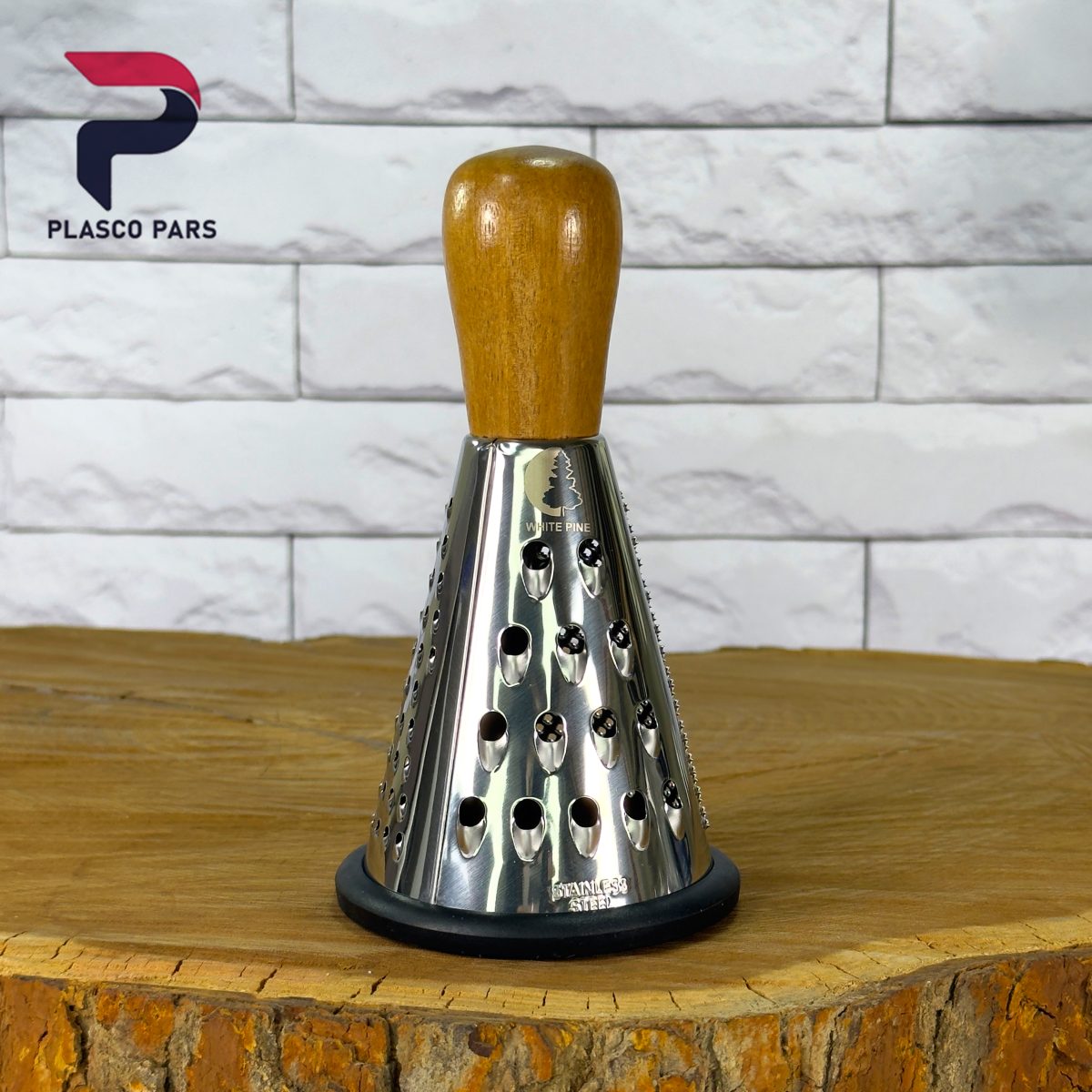 رنده مخروطی کوچک دسته چوبی کاج 575 - Image 1