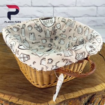 سبد بافت چاواش پارچه دار 2زیبا - Image 7