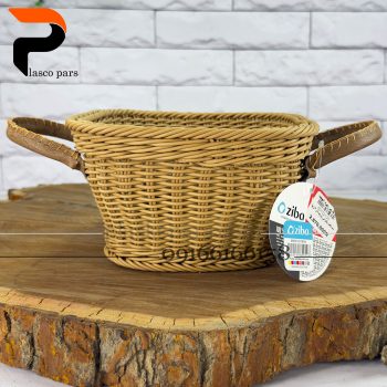 سبد بافت چاواش پارچه دار 3 زیبا - Image 2