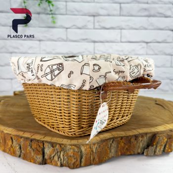 سبد بافت چاواش پارچه دار 2زیبا - Image 3