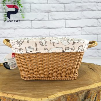 سبد بافت چاواش پارچه دار 1 زیبا - Image 7