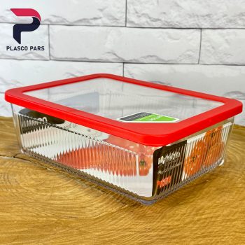 ظرف شیشه ای 2.25 شیاردار لیمون - Image 2