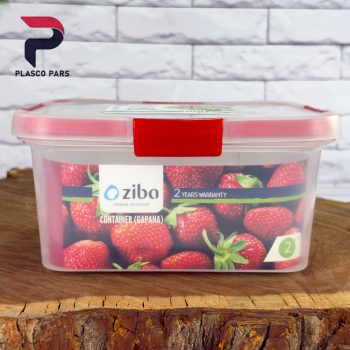 ظرف فریزری مستطیل 2 لیتر گاپانا زیبا - Image 2