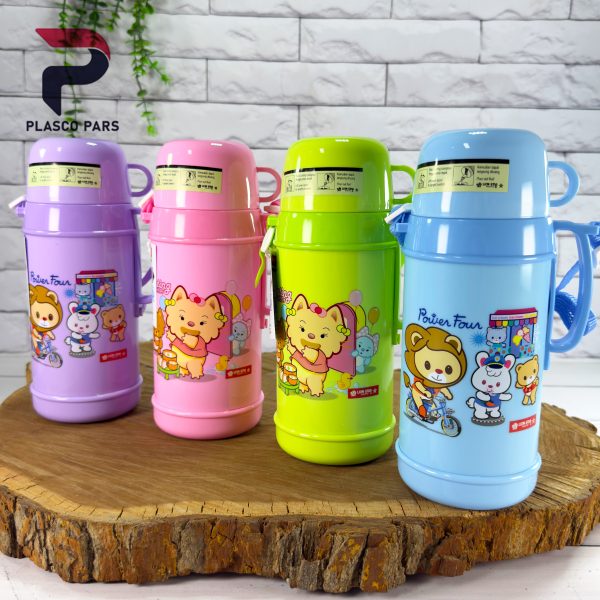 قمقمه اندونزی 550 میل لیوان دار