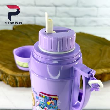 قمقمه اندونزی 550 میل لیوان دار - Image 5