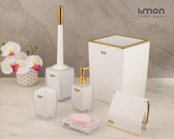 ست  سرویس بهداشتی 2 جداره کلاسیک لیمون - Image 2