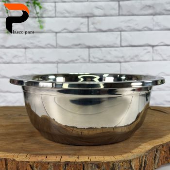 لگن استیل سایز 26 گرد - Image 2