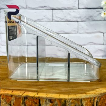 نظم دهنده شفاف 3 خانه رومیزی لیمون - Image 3