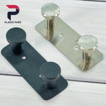 دیوارکوب استیل 2 شاخ B182