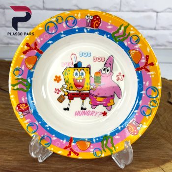 بشقاب گود کودک ملامین یزدگل