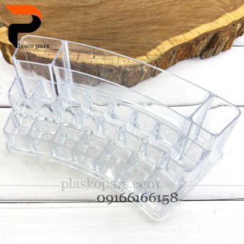 استند آرایشی لاک و رژ کریستال - Image 2