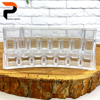 استند آرایشی لاک و رژ کریستال - Image 4