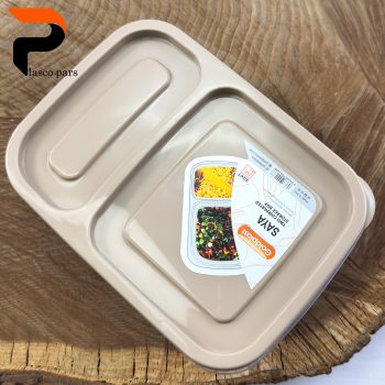 ظرف غذای 2 خانه سایا 1 گلد - Image 7