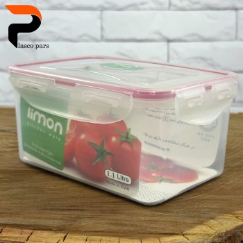 سرویس ظرف فریزری 16 پارچه مستطیل لیمون - Image 6