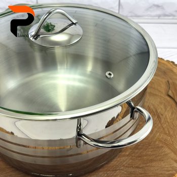 قابلمه استیل سایز 28 یونیک - Image 6