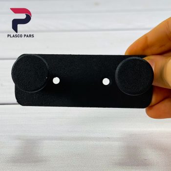 دیوارکوب استیل 2 شاخ B182 - Image 4