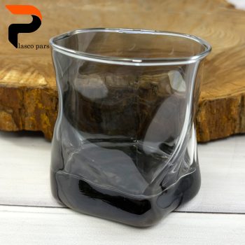 لیوان دفرمه دودی