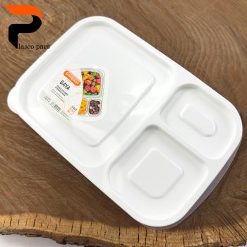 ظرف غذای 3 خانه 2 سایا گلد - Image 5